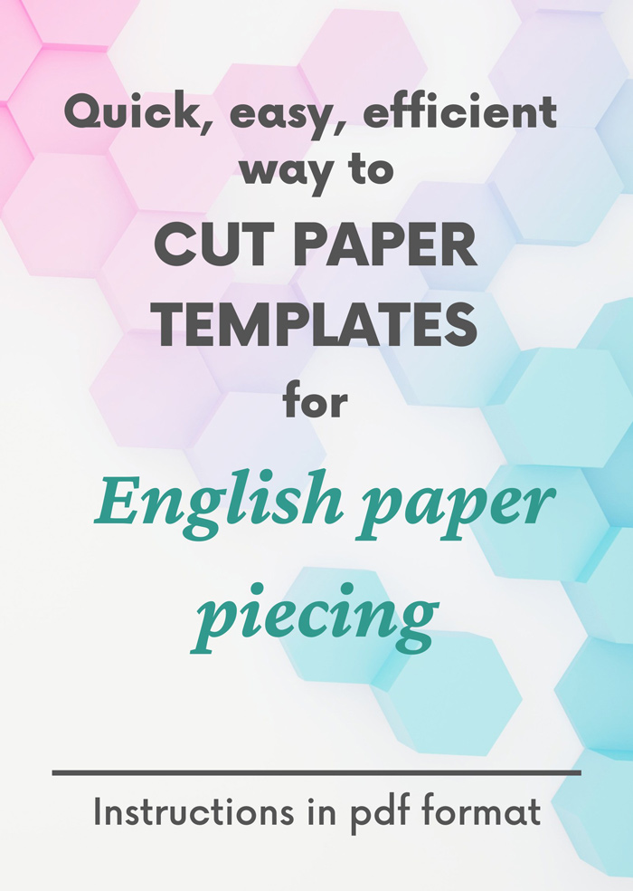 DIY templates for English paper piecing
