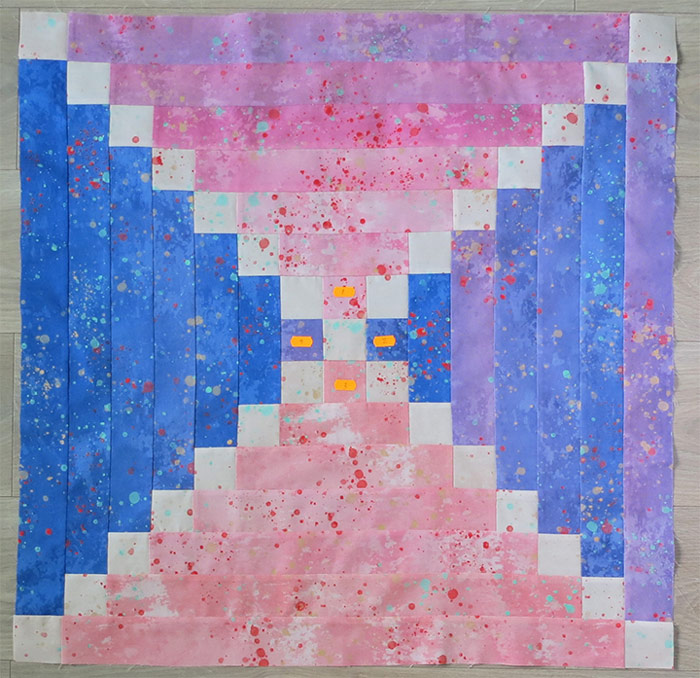 Baby heart quilt pattern
