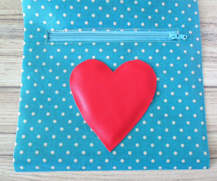 Heart pouch tutorial