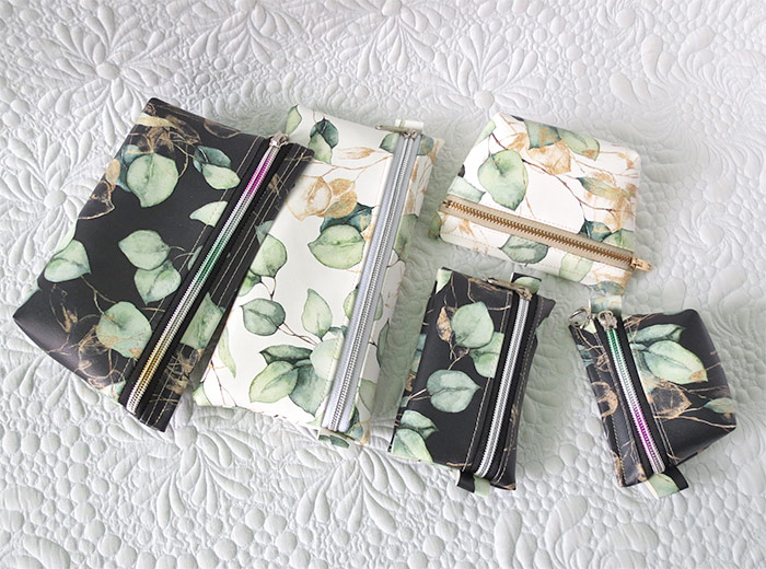 Quick and easy zipper pouch pattern
