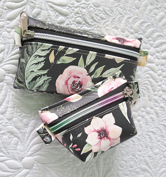 Quick and easy zipper pouch pattern