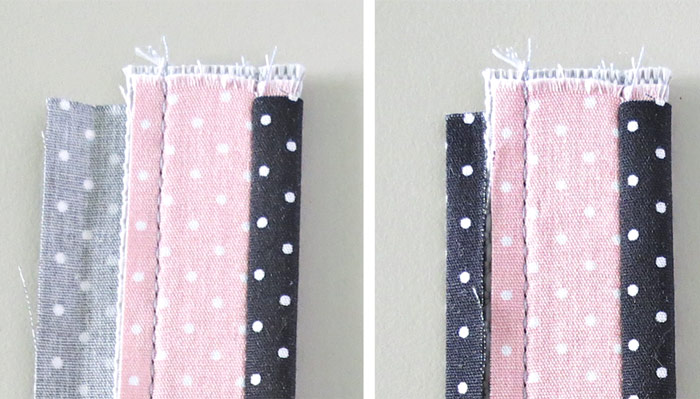 Webbing straps for bags