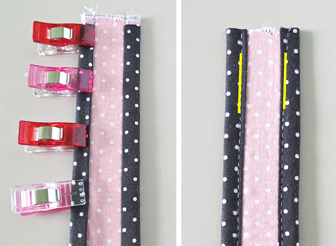 Webbing straps for bags