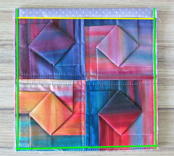 Fabric wall pocket tutorial