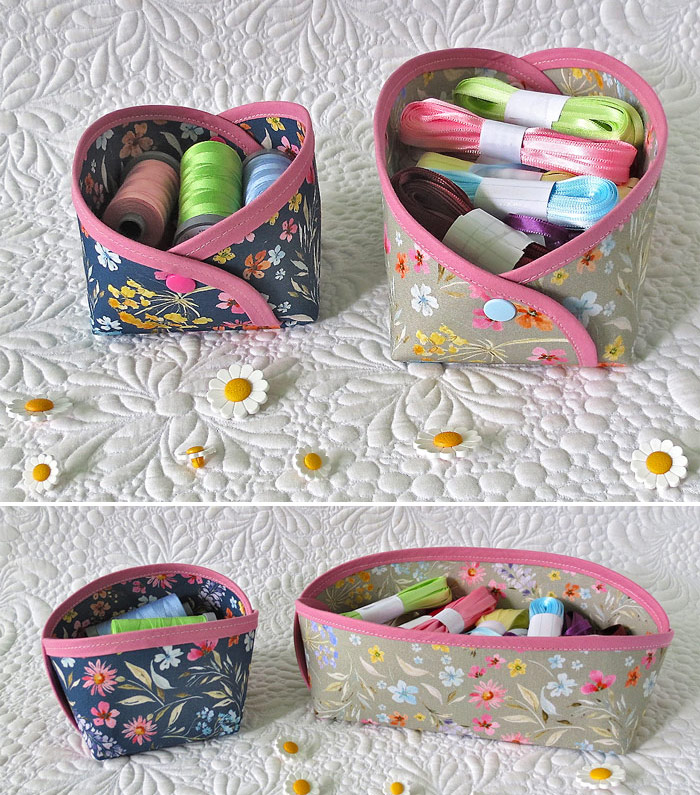 Fabric bin pattern