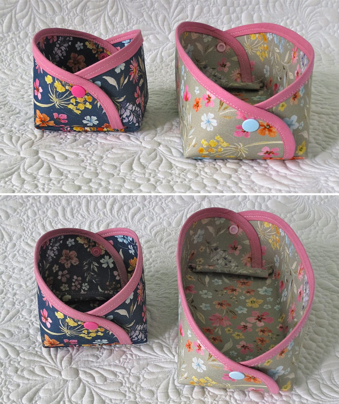 Fabric bin pattern