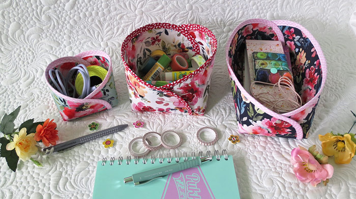 Fabric bin pattern