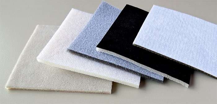Foam for bag sewing