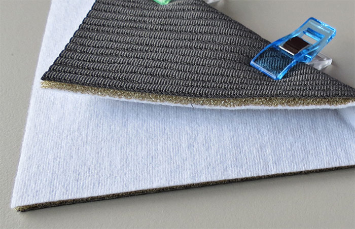 Foam for bag sewing