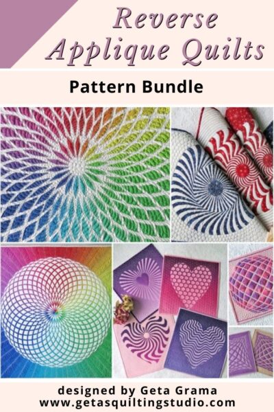 Reverse Applique bundle -5 patterns