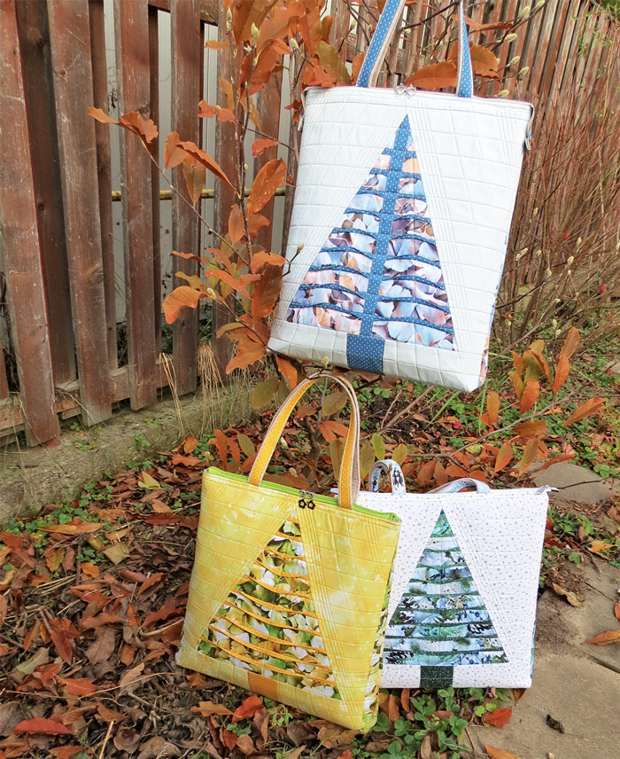 Quilted tree pattern
