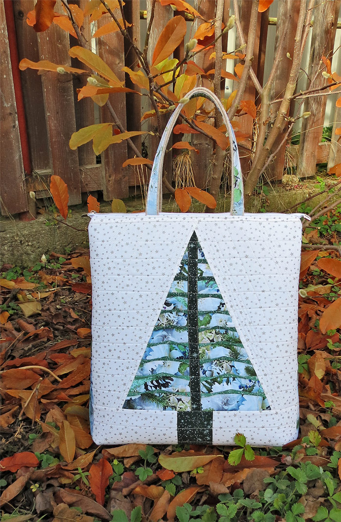 Quilted tree pattern