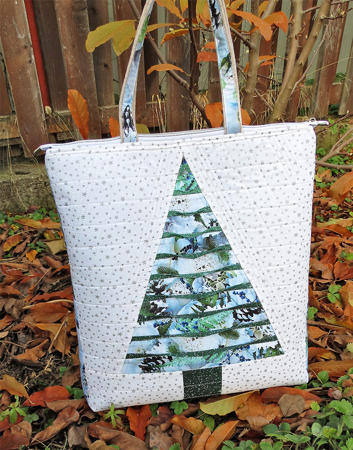 Quilted tree pattern