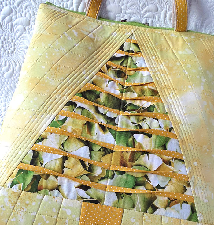 Quilted tree pattern