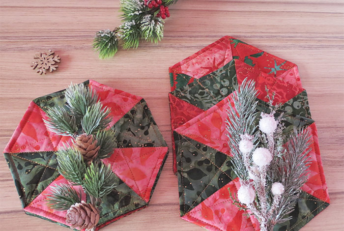 Quilted coasters pattern
