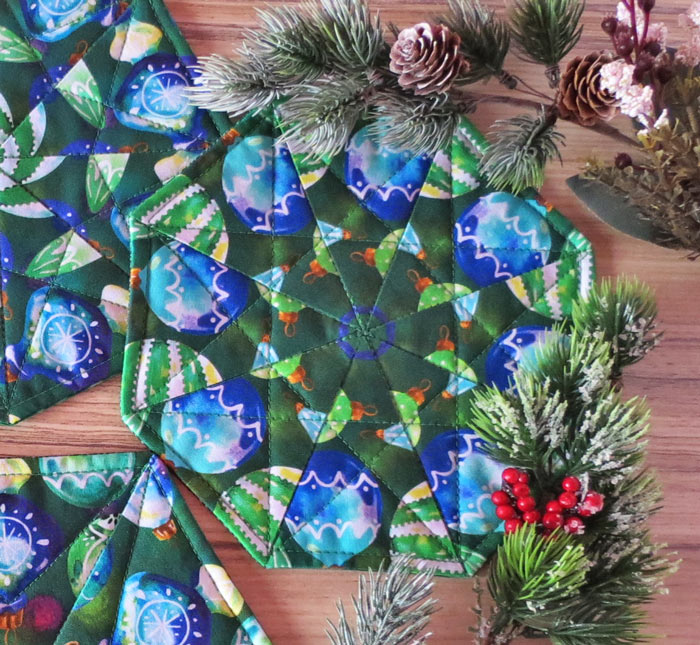 Quilted coasters pattern