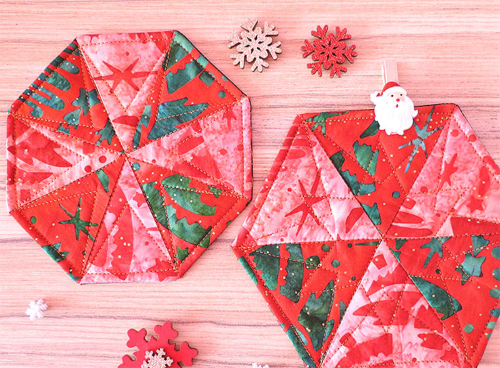 Quilted coasters pattern