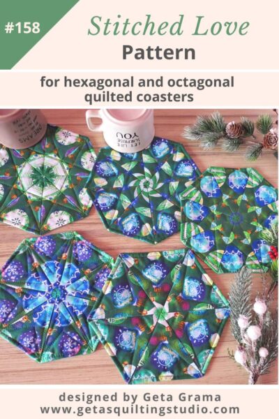 Quilted coasters pattern