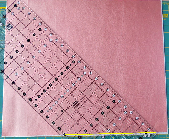 Learn how to sew grids on faux leather bags