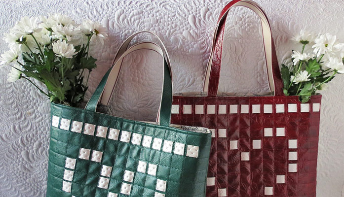 Trick for sewing bags