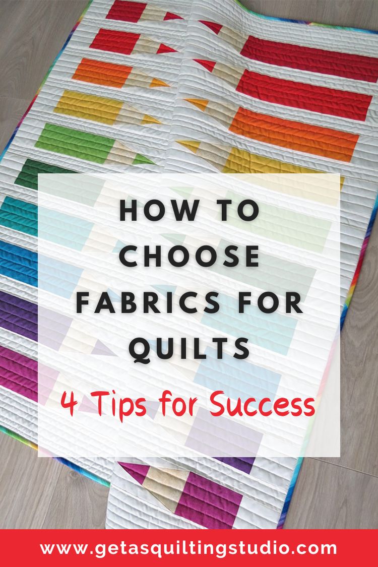 How to choose fabrics for quilts