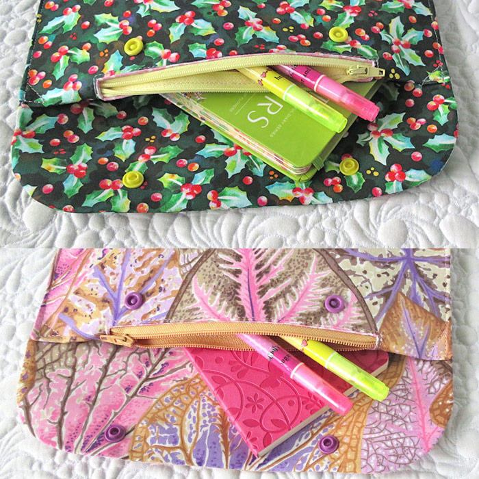 Snap pouch pattern