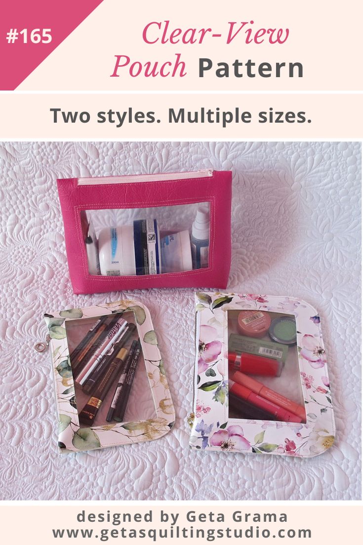 Zipper organizer pattern
