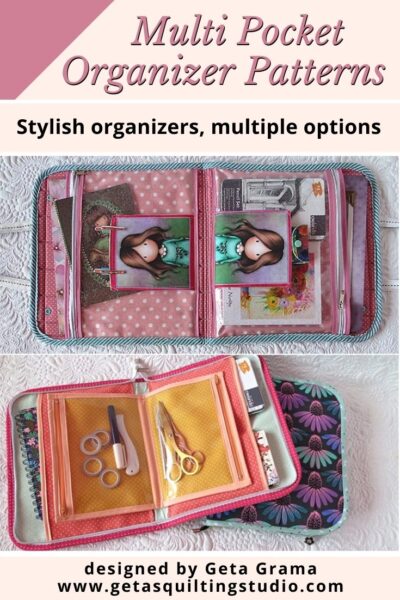 Multi Pocket Organizers - 2+2 free patterns