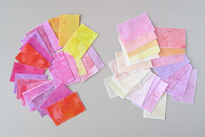 Patchwork piecing trick