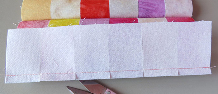 Patchwork piecing trick
