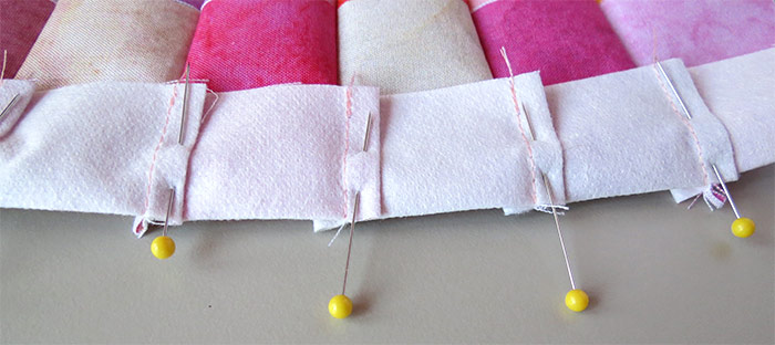 Patchwork piecing trick