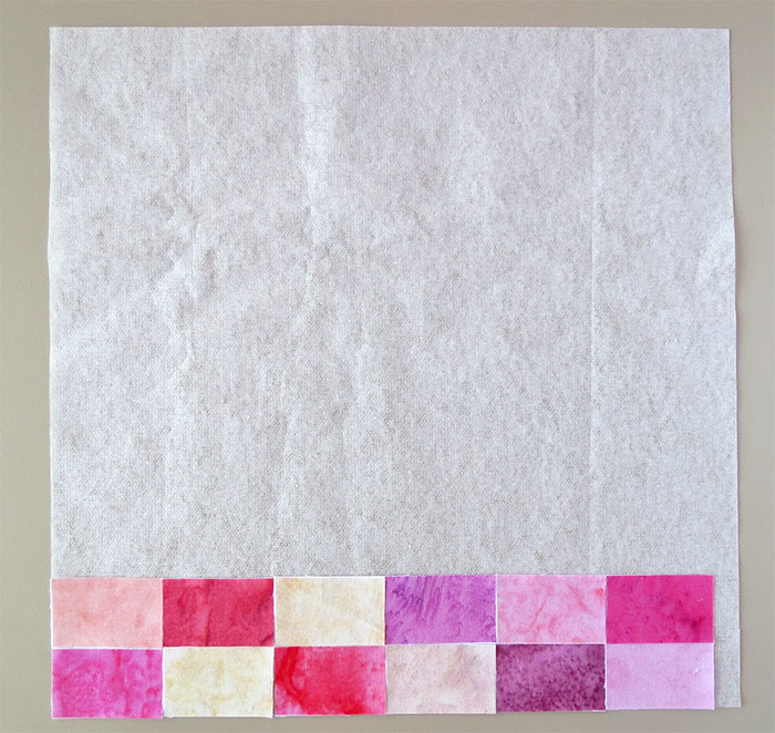 Patchwork piecing trick