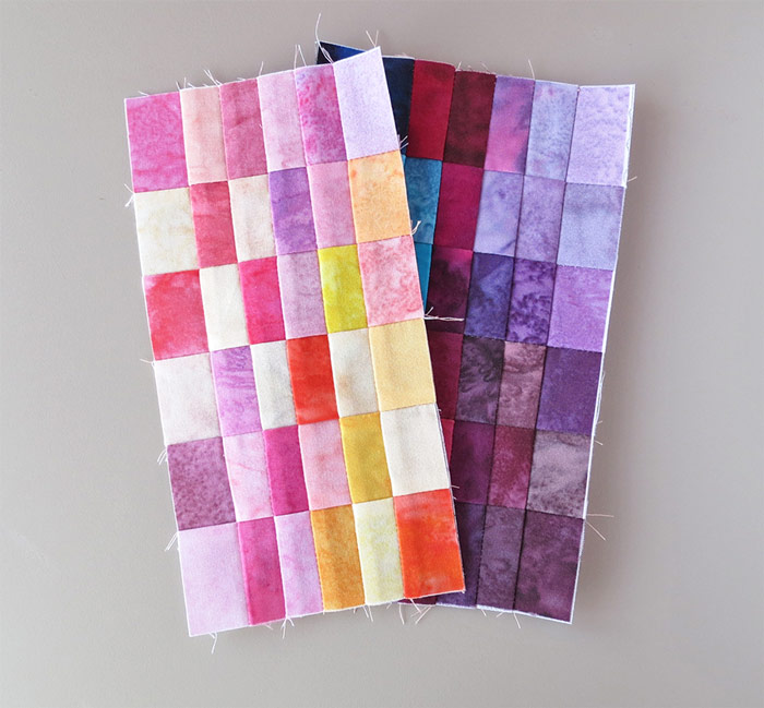 Patchwork piecing trick