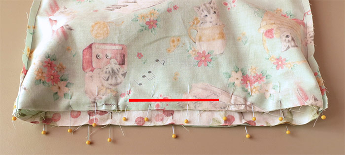 Tips for sewing bags