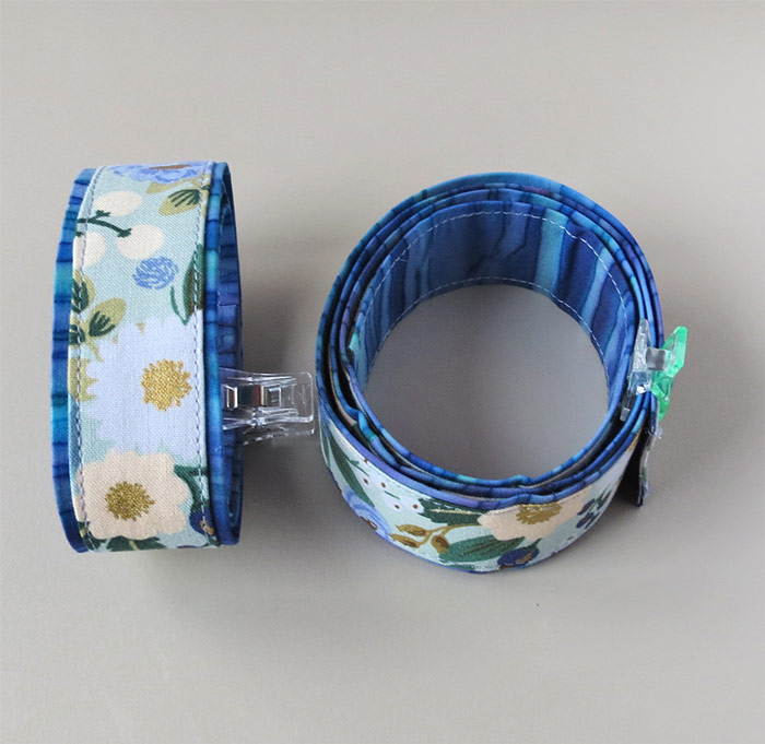 How to sew two color straps