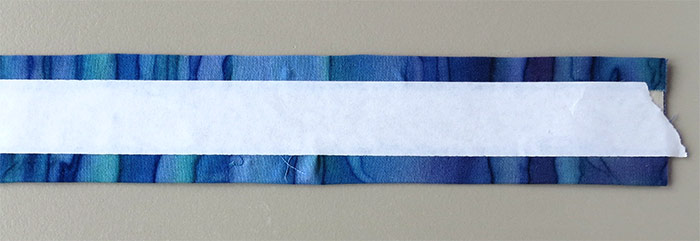 How to sew two color straps