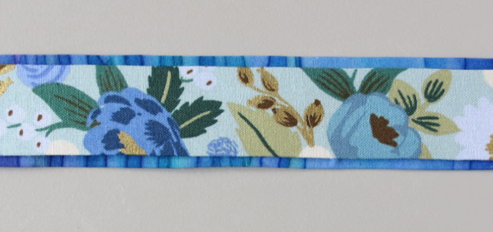 How to sew two color straps