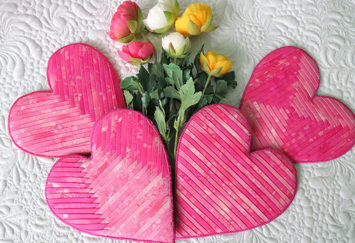 Heart quilt patterns