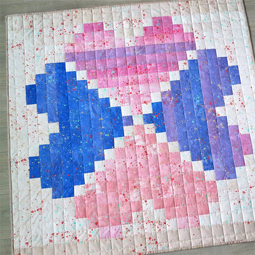 Heart quilt patterns