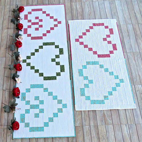 Heart quilt patterns