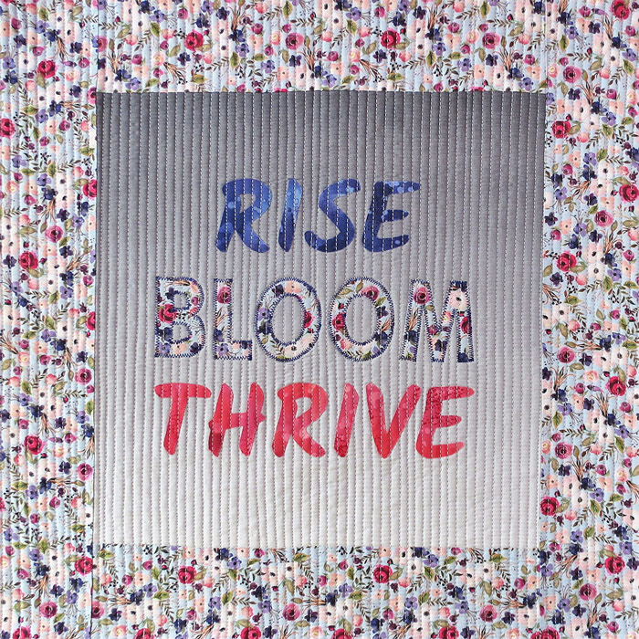 Quilts with words patterns