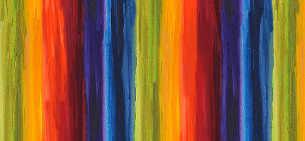 Multicolor stripe fabric