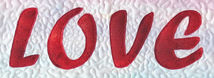 Tips for designing quilts with words