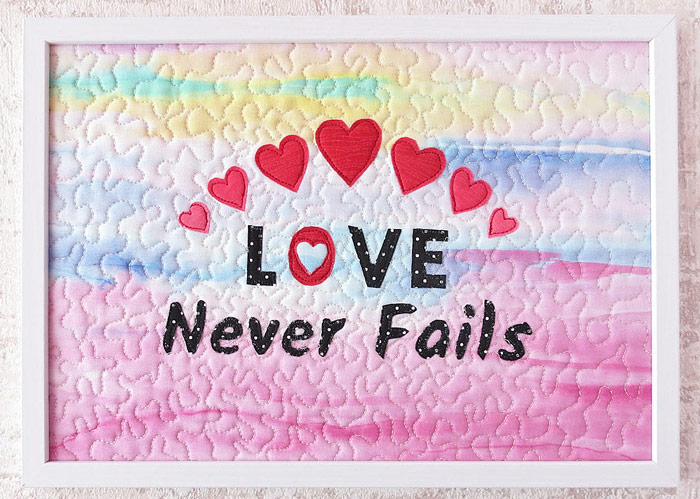 Tips for designing quilts with words