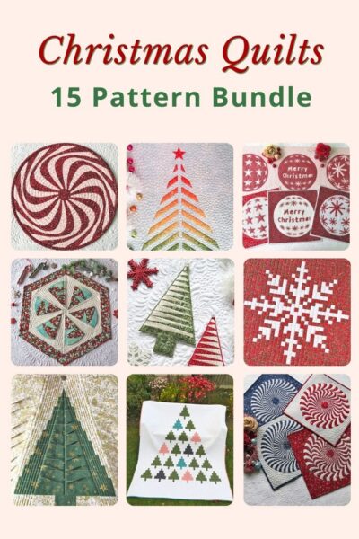 Christmas Quilt Bundle - 15 patterns