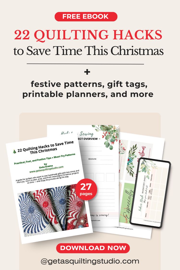 Quilting Hacks for Christmas