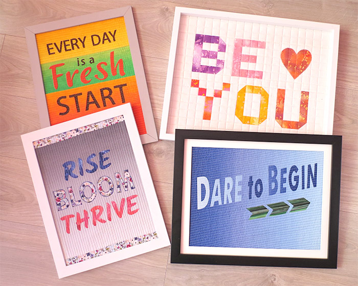How to frame quilts