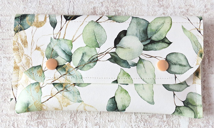 Double-pocket zipper case pattern