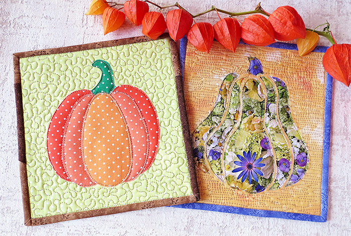 Fall sewing ornament pattern