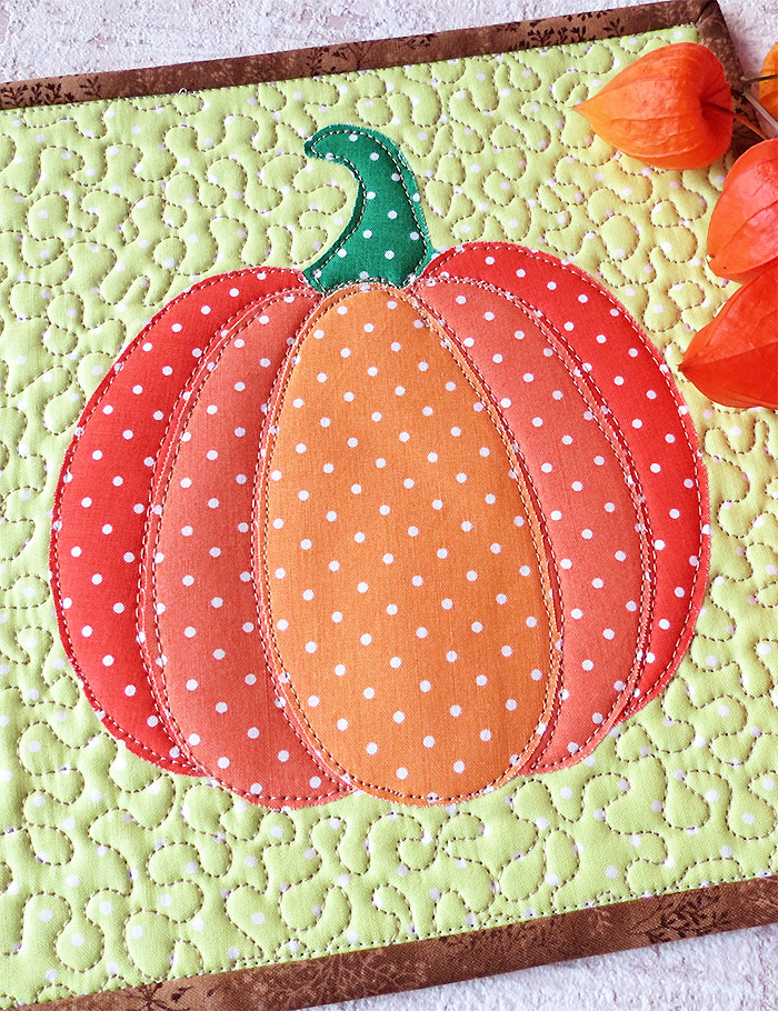 Fall sewing pattern-ornaments coasters